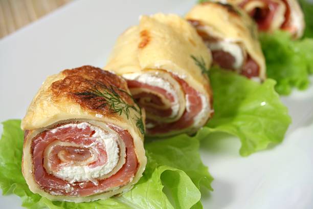 ENRROLLADOS DE CARNE A LA ROMANA