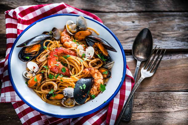 Espagueti con Mariscos 1 spaguetti con mariscos